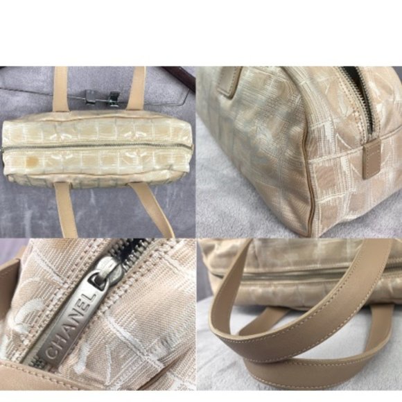 Pre-Owned Authentic CHANEL Travel Line Handbag - Picture 2 of 4